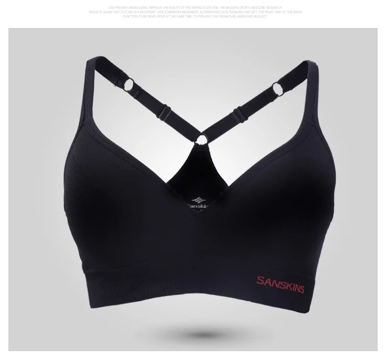 Santic Fitness Ciclismo Bra for Women GYM Sport Running Bras Yoga Vest Cycle Bra Cycling Bike MTB Bicycle Breathable Underwear (7)