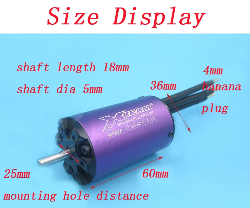 1 шт., размер: 4-полюс 3660 бесщеточный мотор KV3100 высокое Мощность большого крутящего момента двигателя w/водяное охлаждение куртка fr самолет