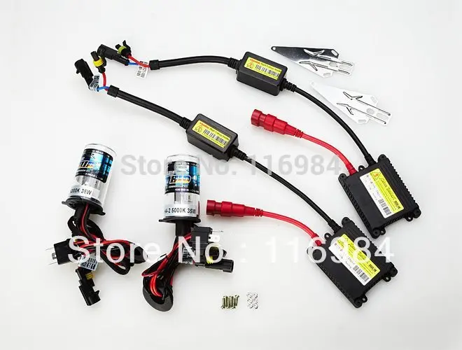 Новое поступление супер DC12V 35 W тонкие ксеноновые HID комплект H1 H3 H4 H8 H10 H11 9005 9006 9007