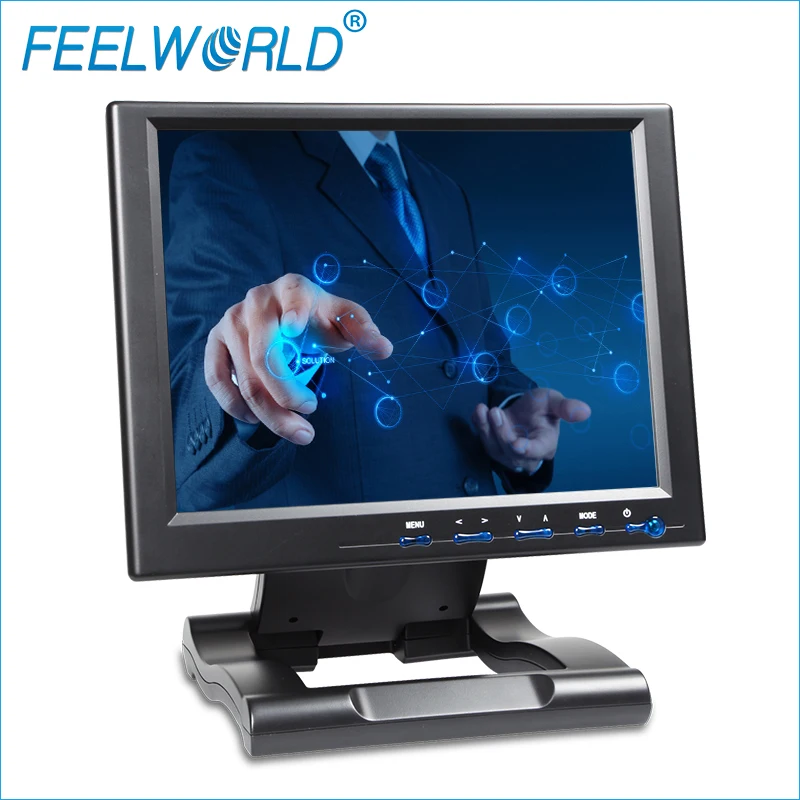 Feelworld FW1042AHT 10 4 дюйма 800x600 TFT LCD сенсорный монитор с HDMI VGA DVI YPbPr AV &quotсенсорный экран
