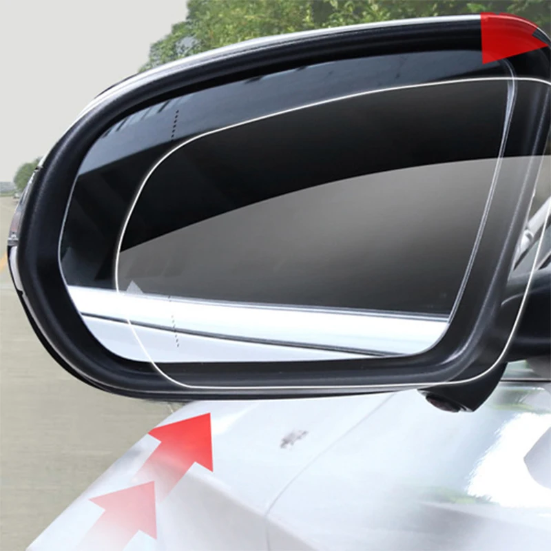 KobraMax Автомобильное зеркало заднего вида Водонепроницаемая пленка для Porsche Cayenne/Macan/Maca автомобильное Специальное зеркало заднего вида непромокаемое 1 шт