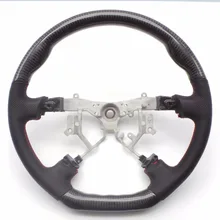 LARATH! Для Toyota Camry(2009-2011)& для Highlander(2009-) углеродное волокно кожаный руль ручной работы