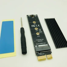 M.2 M ключевой интерфейс для PCI E Express 3 0 X1 NVMe SSD PCIE адаптер переходных