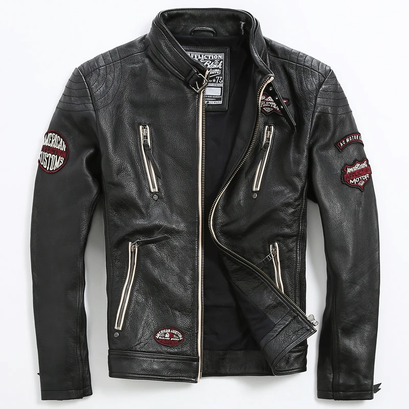Aliexpress.com : Buy Genuine Leather Coat Embroidery
