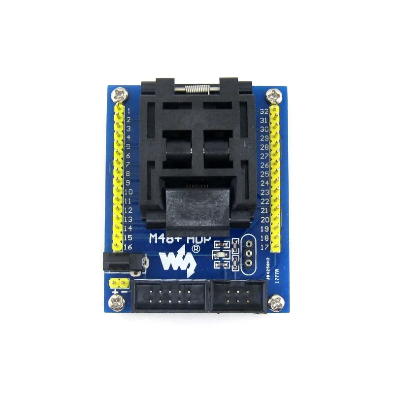 Адаптер программирования M48 + ADP # ATmega48 ATmega88 ATmega168 mega48 mega88 TQFP32 AVR тестовый разъем|socket