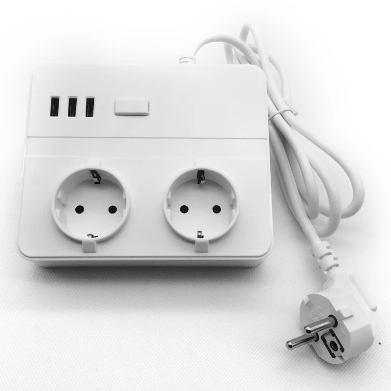 Универсальное зарядное USB устройство с Мощность полосы электронный таймер