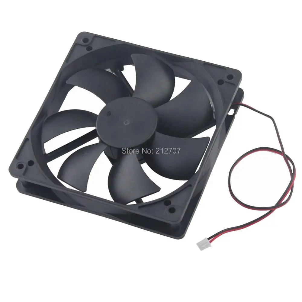50 шт. Gdstime высокоскоростной 12025 120 мм 12 см В 2pin DC кулер вентилятор 120x120x25 шариковый