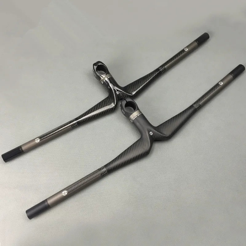 

Carbon handlebar road bike integrated handlebar carbon mtb bike accessories