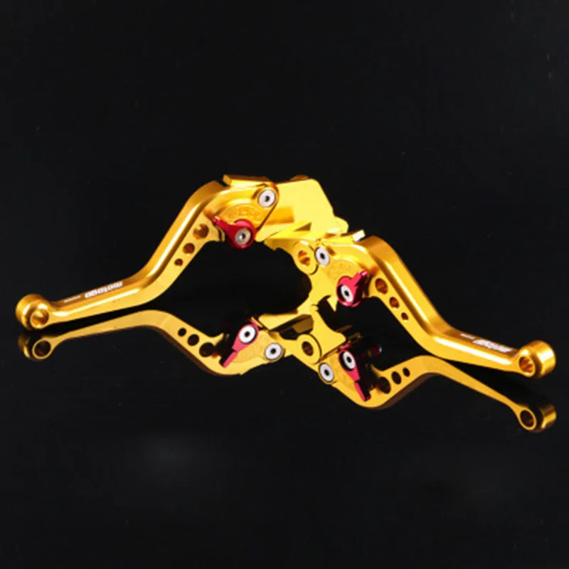 New Motorcycle Brake Handle Bar Motorbike Moto Offroad Adjustable Horn