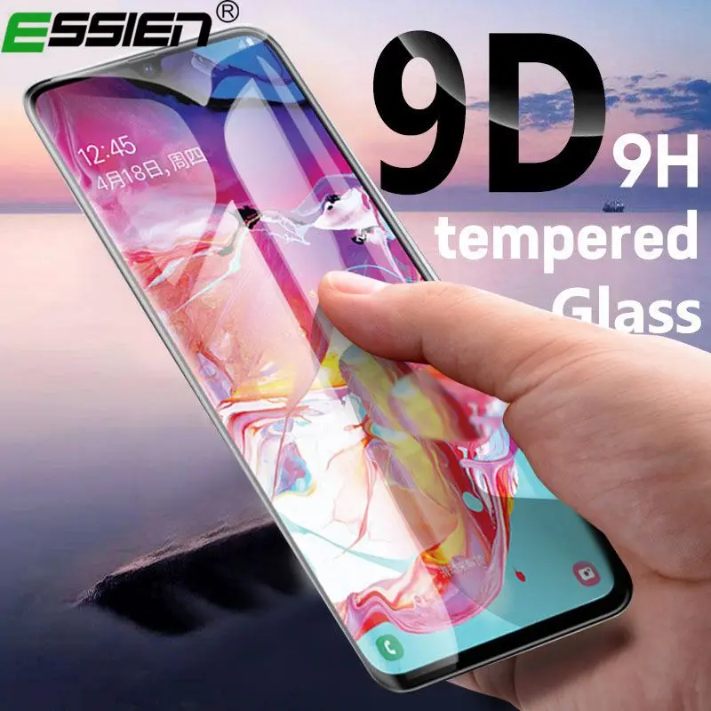 

ESSIEN 9D Tempered Edge Full Cover Protective Glass For iPhone X Xr Xs XsMax Tempered Screen Protector For iPhone 6 7 8 Plus