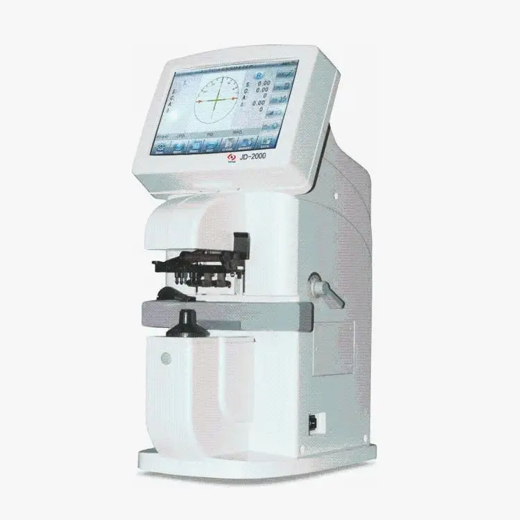 Очки оптометрическое оборудование Taiyuan Xinyuan JD-2000B компьютеризированная focimeter компьютеризированная пленка для проверки