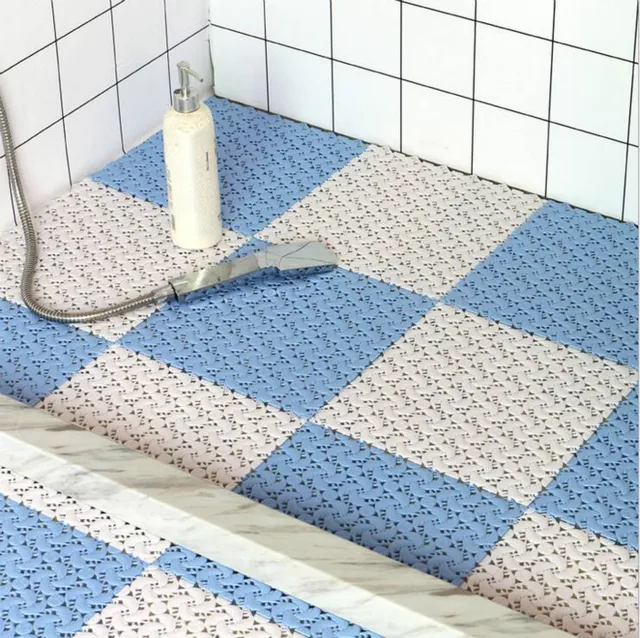 Bath Non slip Mats Bathroom Shower Anti Slip Carpet Coasters Storage