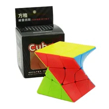 Fangge 3×3 6*6cm ABS Plastic Magic Cube Torsion Twisted Puzzle Cube Colorful Educational Puzzle Toys For Children Gift