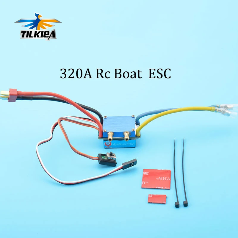 Радиоуправляемая лодка 7 2 14 8 V 320A ESC 540/775 регулятор скорости двигателя с щеткой в
