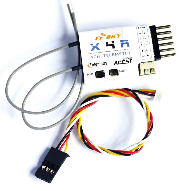 FrSky X4R 4ch 2 4 ГГц приемник accst (w/Telemetry) Выход PWM канал для FPV планерный самолет|Детали и