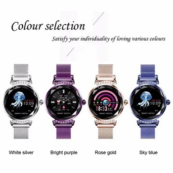 

Waterproof Women Smart watch Smart Bracelet Smartwatch Heart Rate Monitor Fitness Tracker ladies Wristwatch For android IOS