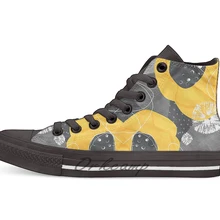 Juno/Новинка; дизайнерская Повседневная парусиновая обувь; обувь на заказ; Прямая