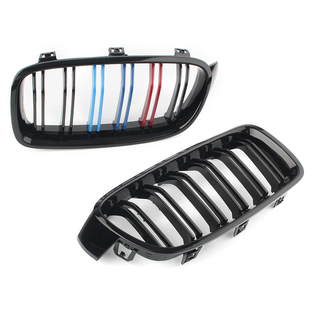 Передняя решетка для почек BMW F30 328i 335i 2012 2013 2014 2015 2016 2017 2018 2 шт. АБС пластик крышка M