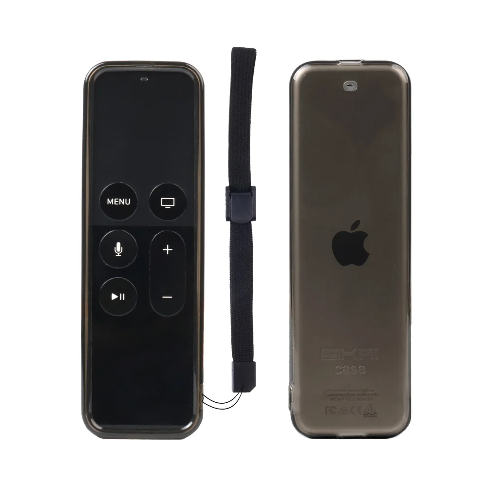 Гелевый Чехол SIKAI из ТПУ для Apple tv 4-го поколения, чехол с пультом дистанционного управления для Siri, чехол с пультом дистанционного управления для Apple tv 4, чехол с пультом дистанционного управления Siri 4