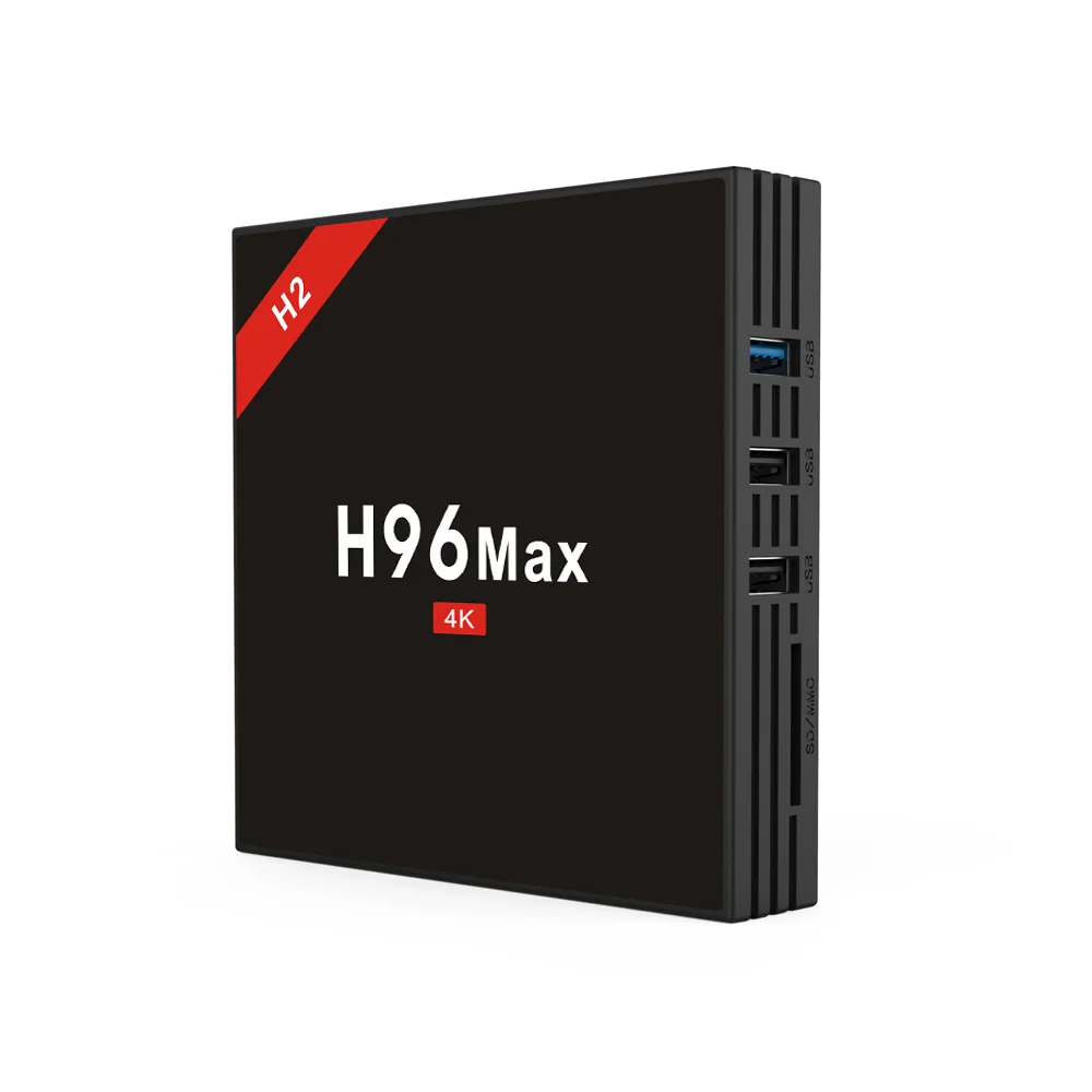 H96 MAX H2 Smart TV Android 7.1 RK3328 4 GB RAM 32 GB ROM Set Top Box HDR10 USB3.0 24g/5G WiFi bt 4.0 4K Media Player