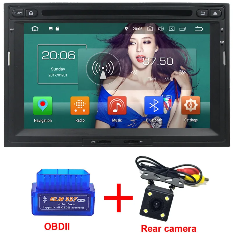 KLYDE 4G Android 8 Octa Core 4G B Оперативная память 32 ГБ Встроенная память dvd-плеер автомобиля стерео для peugeot 3008 5008 партнер 2010 2011 2012 2013 - Цвет: Radio x OBD x Camera