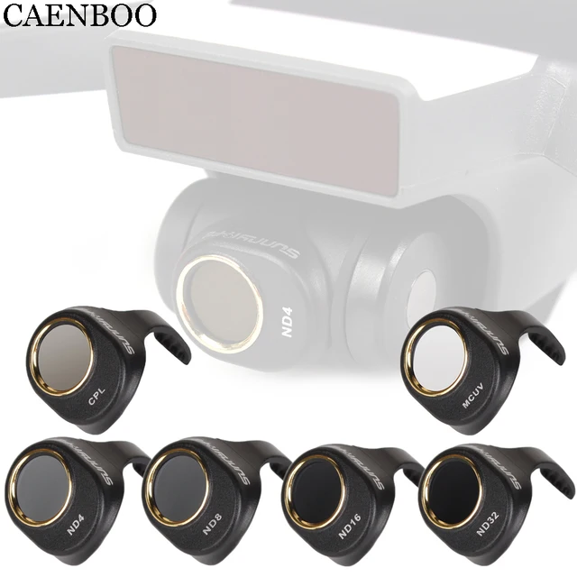 $34.79  CAENBOO Drone Filter Polar MCUV+C-PL+ND4+8+16+32 Set Ultra Thin Combo Multi-Layer Coating Films For