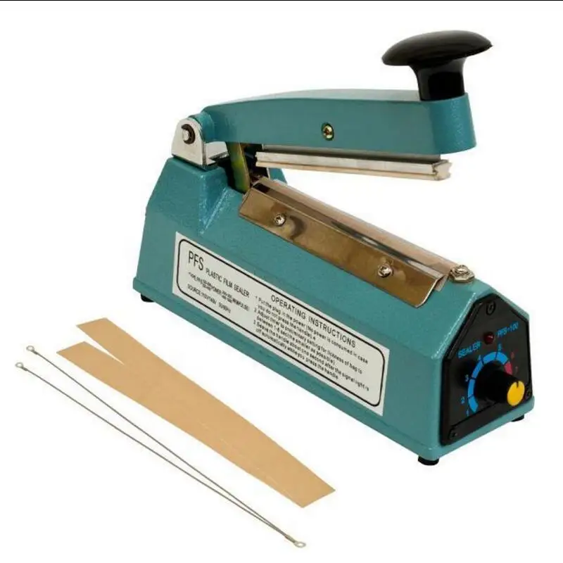 

Portable Plastic/Iron/Aluminum Shell Hand Impulse Heat Sealer for Plastic Bag,PE/PP Bag Packing Machine Electric band sealer
