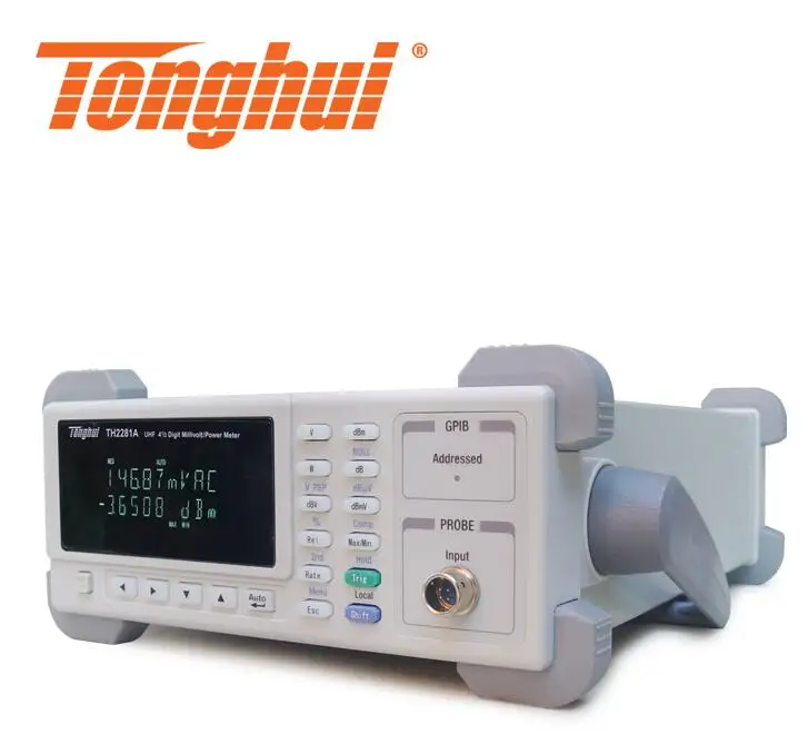 9 k-3000 MHz, RF(ультравысокая частота) VFD millвольтметр TH2281 TH2281A TH2281B
