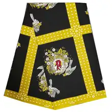 Настоящий голландский воск ткань с принтом высокого качества африканский хлопок Анкара Воск Печать Ткань Горячая Распродажа 6 ярдов/партия