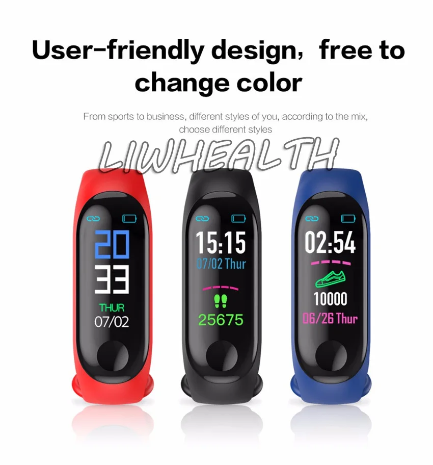 smart watch bracelet health fitness mi band 3b1 (2)