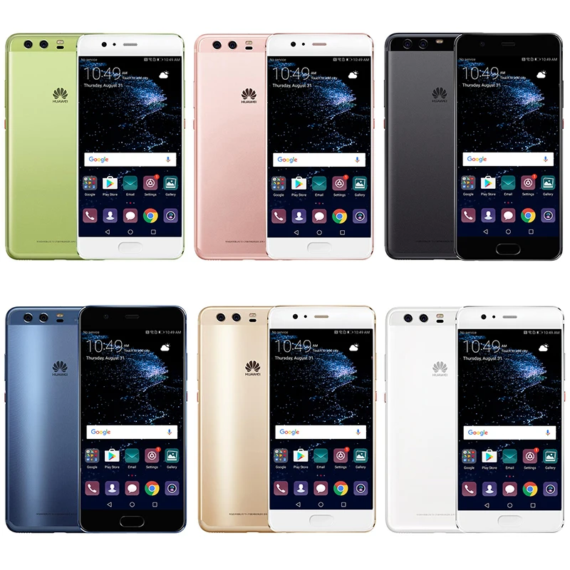 Huawei P10 Plus 4G LTE мобильный телефон Kirin 960 Octa Core 6 Гб ram 64 Гб/128 ГБ/256 rom Android 7 0 5 &quot2 K