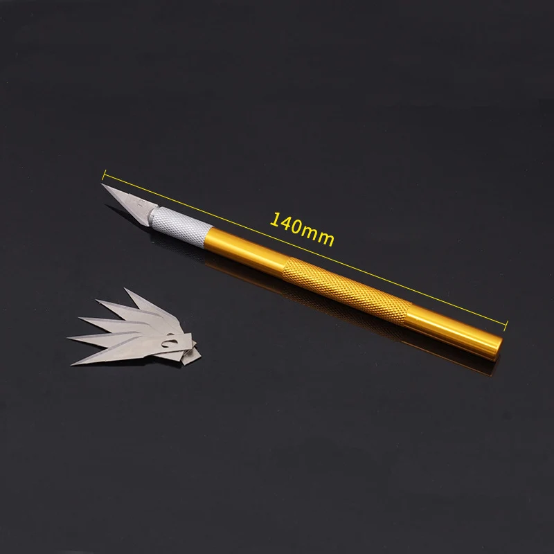 6 Blade Carve Knife Leather Cutting Tool Leathercraft leather carving knife