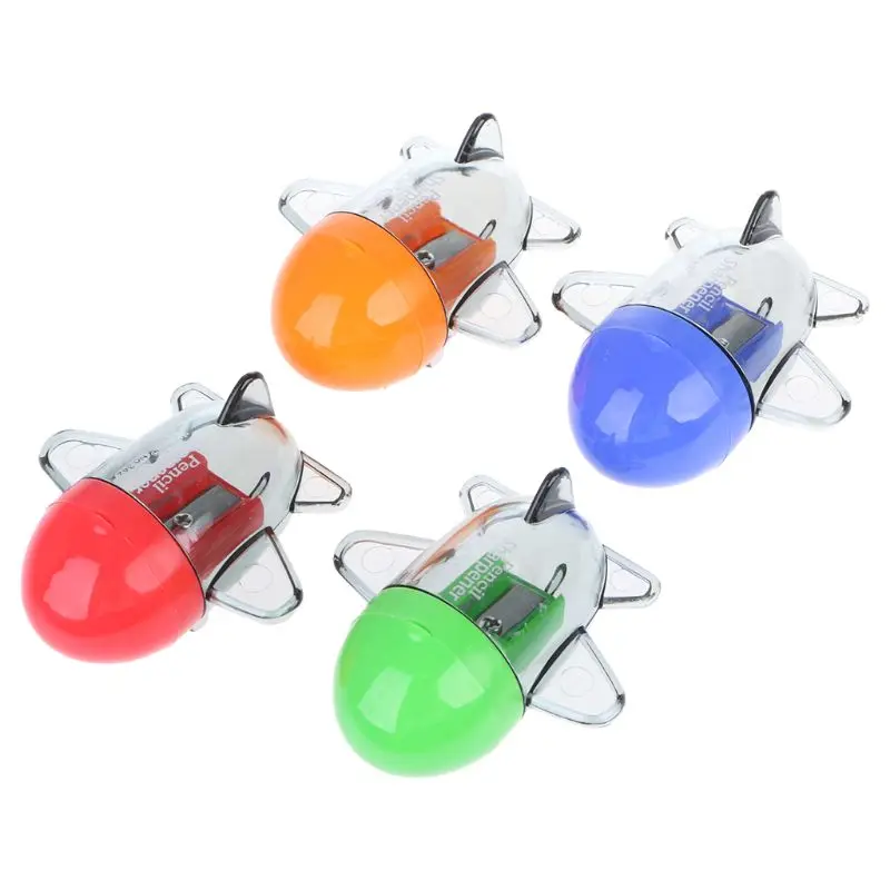 1 Pc Aircraft Airplane Shape Mechanical Pencil Sharpener Stationery