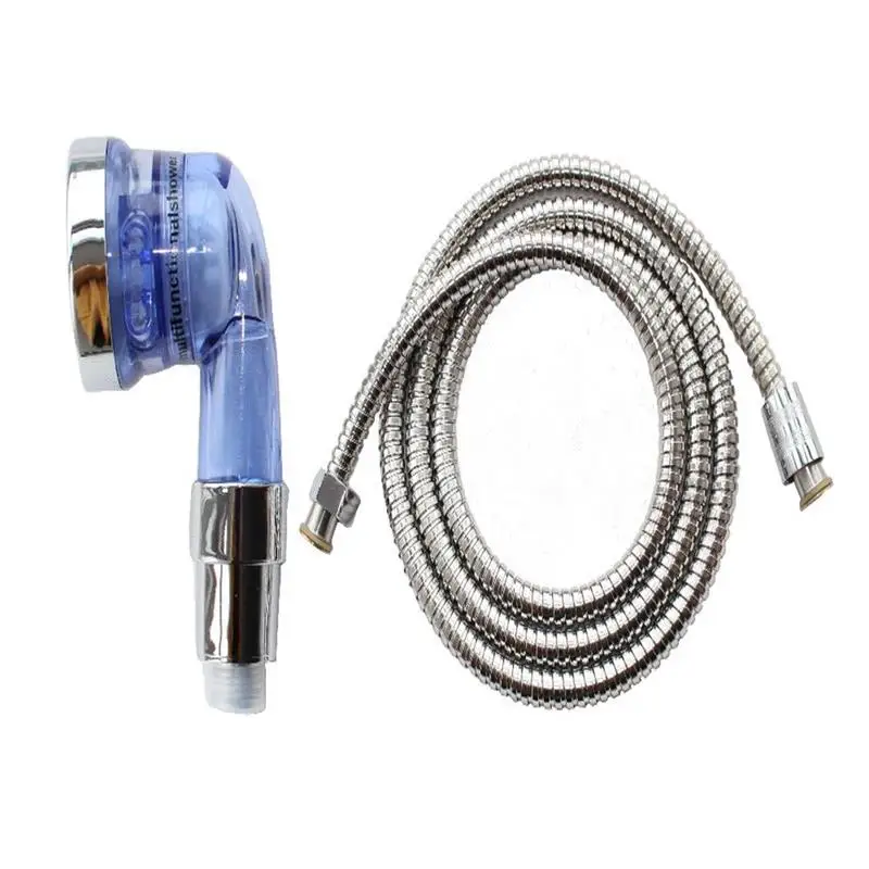 

Enchance Pressure Bathroom Washable Hand Shower+1.5 m Stainless Steel Explosion-proof Shower Hose