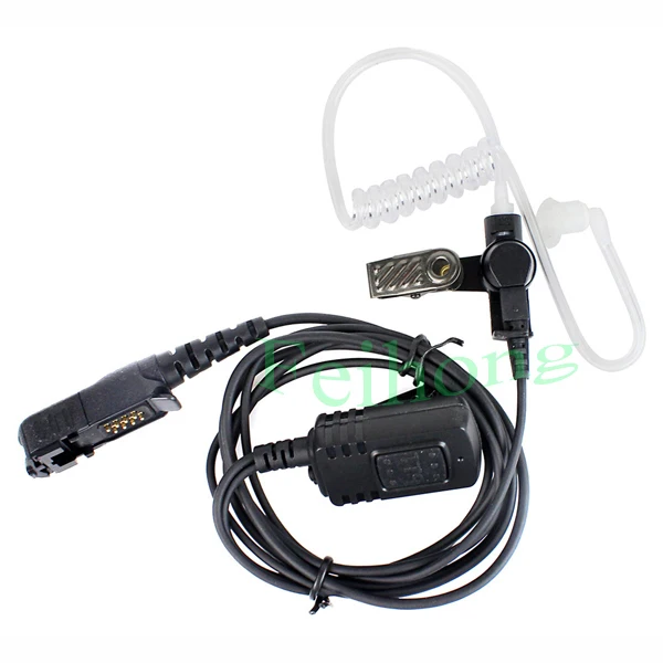 

Waterproof IP54 PTT Covert Acoustic Tube In-ear Earpiece for Motorola Radio XPR3300 XPR3500 XIR P6620 Walkie Talkie