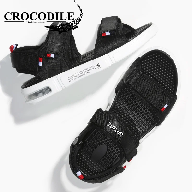 Crocodile Men Outdoor Sandals Summer Water Shoes Air Cushioning Men Sandals Sneaker Plus Size Men Sport Footwear Beach Shoes