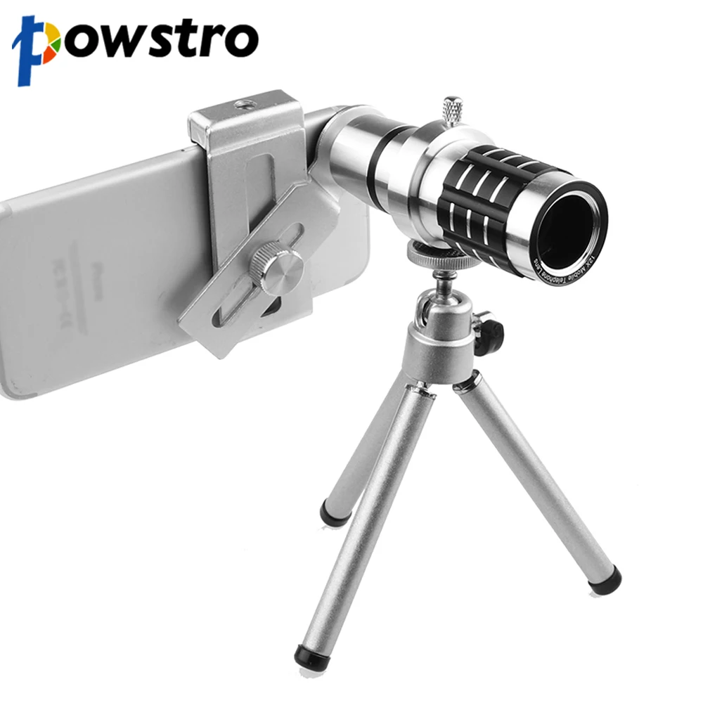 bilder für Powstro 12x zoom handy-teleskop-teleobjektiv kamera mit stativ für iphone android handys smartphone bilder für Powstro 12x zoom handy-teleskop-teleobjektiv kamera mit stativ für iphone android handys smartphone