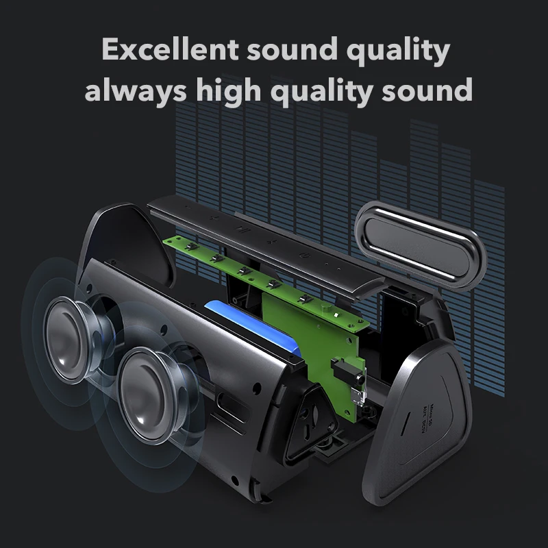 Mifa Bluetooth speaker Portable Wireless Loudspeaker Sound System 10W stereo Music surround Waterproof Outdoor Speaker