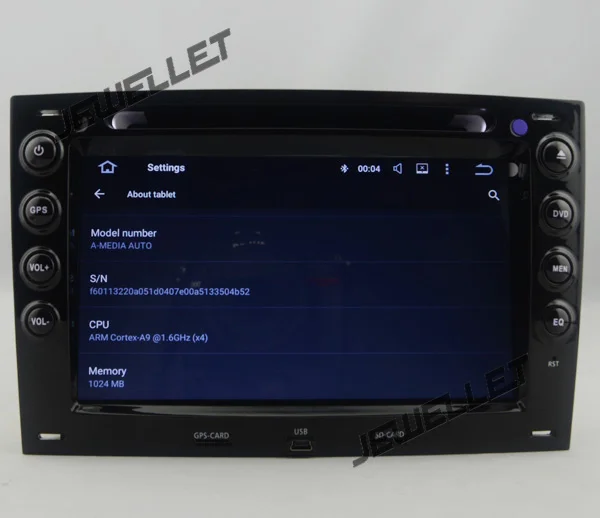 Sale Quad core 1024*600 HD screen Android 9.0 Car DVD GPS radio Navigation for Renault Megane II (03-08) with 4G/Wifi, DVR OBD 1080P 9