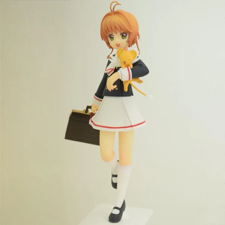 Японская оригинальная Аниме Фигурка KINOMOTO SAKURA Card Captor Sakura фигурка Коллекционная модель игрушки brinquedos