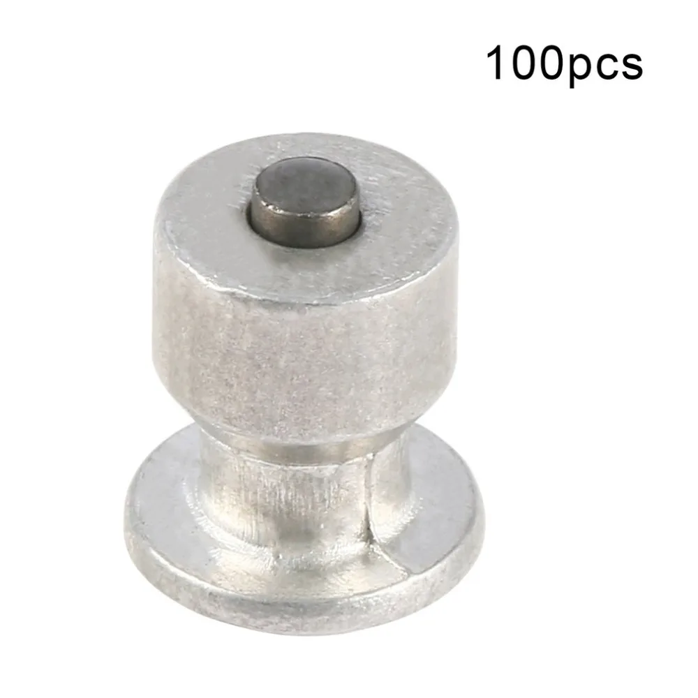 

100 Pcs 8mm Metal Winter Stud Screw Auto Car SUV ATV Anti-Slip Screw Stud Wheel Tyre Snow Tire Spikes Trim Auto Accessories