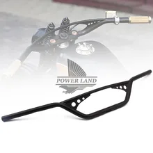 1 шт. мотоцикл "25 мм черный трекер Рули натяжитель универсальный, пригодный для Harley