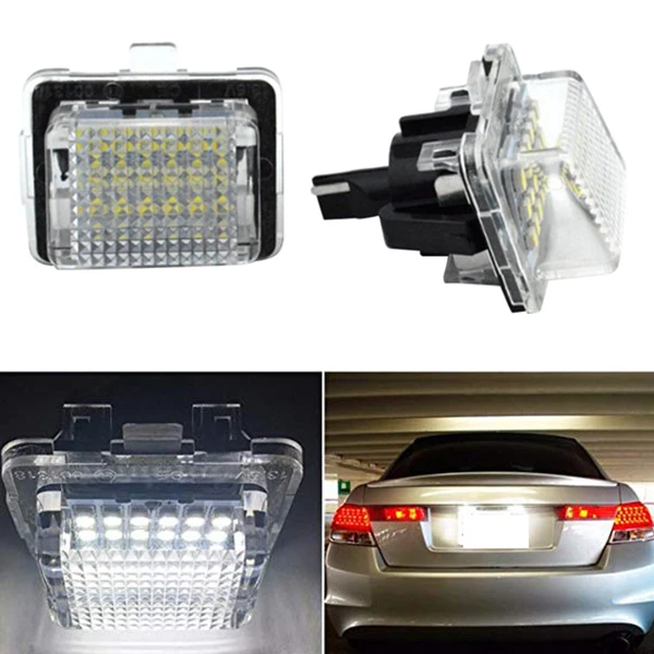 Автомобиль 18 Smd Led Освещение номерного знака свет номерного знака для Medes Mercedes W204 W221 W212 W216