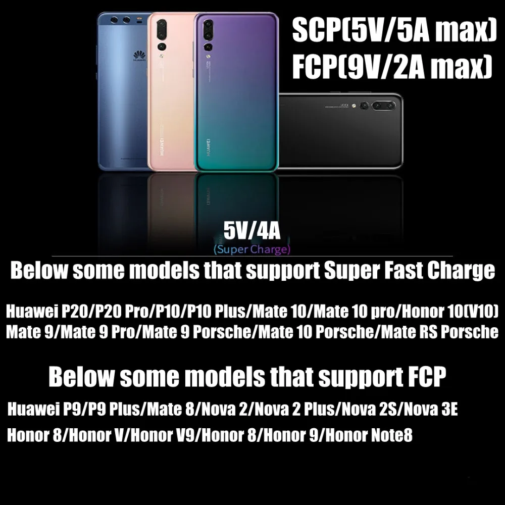 Внешний аккумулятор 10000 мАч для Huawei P30 P20 P10 Mate20 Honor V20 V30|Внешние аккумуляторы| |