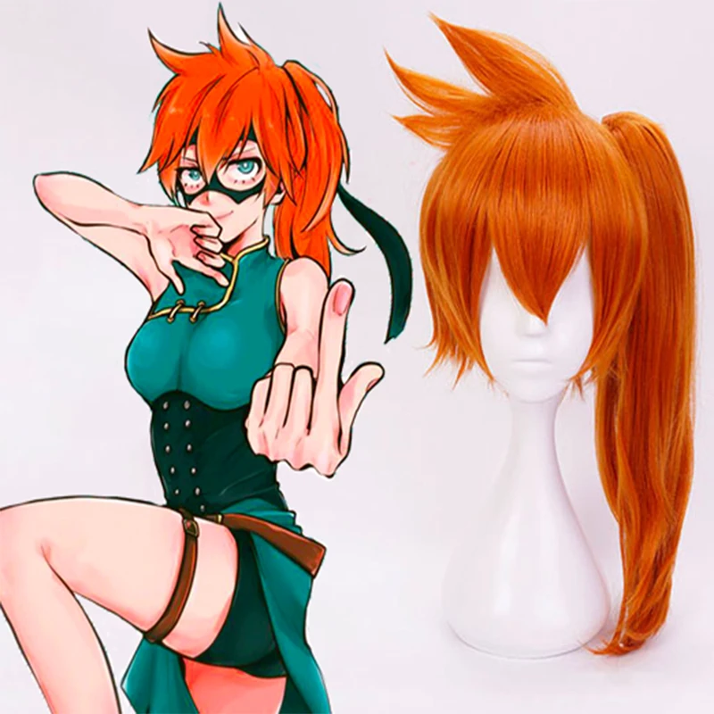 Аниме My Hero academic косплей парик Itsuka Kendou Косплей парики термостойкие синтетические