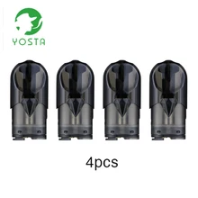 4 шт. Yosta Ypod мини Pod картридж 1 мл Pod 1.3ohm керамическая катушка для Yosta Ypod мини Pod Комплект электронная сигарета вейп Pod запасные части