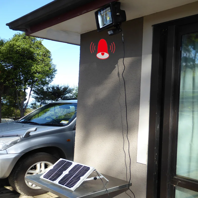 Камера видеонаблюдения водонепроницаемая с датчиком движения 50 Вт|solar motion sensor
