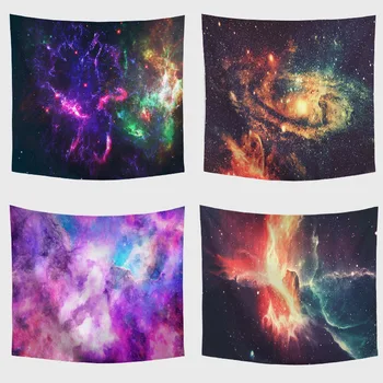 

Candy Colors Vortex Wall Hanging Blanket Table Tapestry Print Dorm Home Living Room Decorative Beautiful Starry Sky Beach Towels