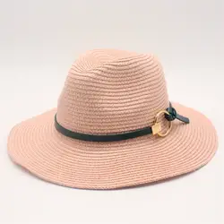 Seyoum горячая распродажа лето защита от солнца шапки для женщин широкими полями женская соломенная шляпа пляжный отдых обувь девочек Панама