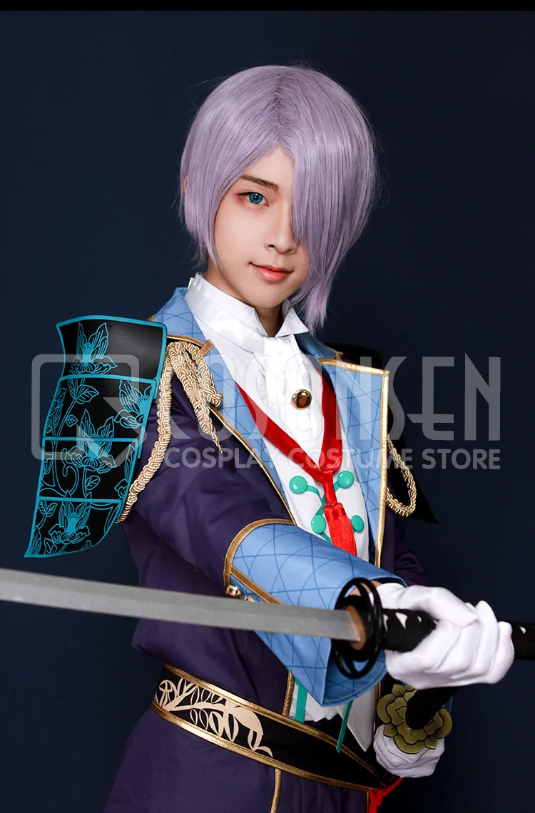 Игра Sengoku Ночная кровь Akechi Mitsuhide Ода армейский косплей костюм полный набор все размеры Косплей ONSEN на заказ